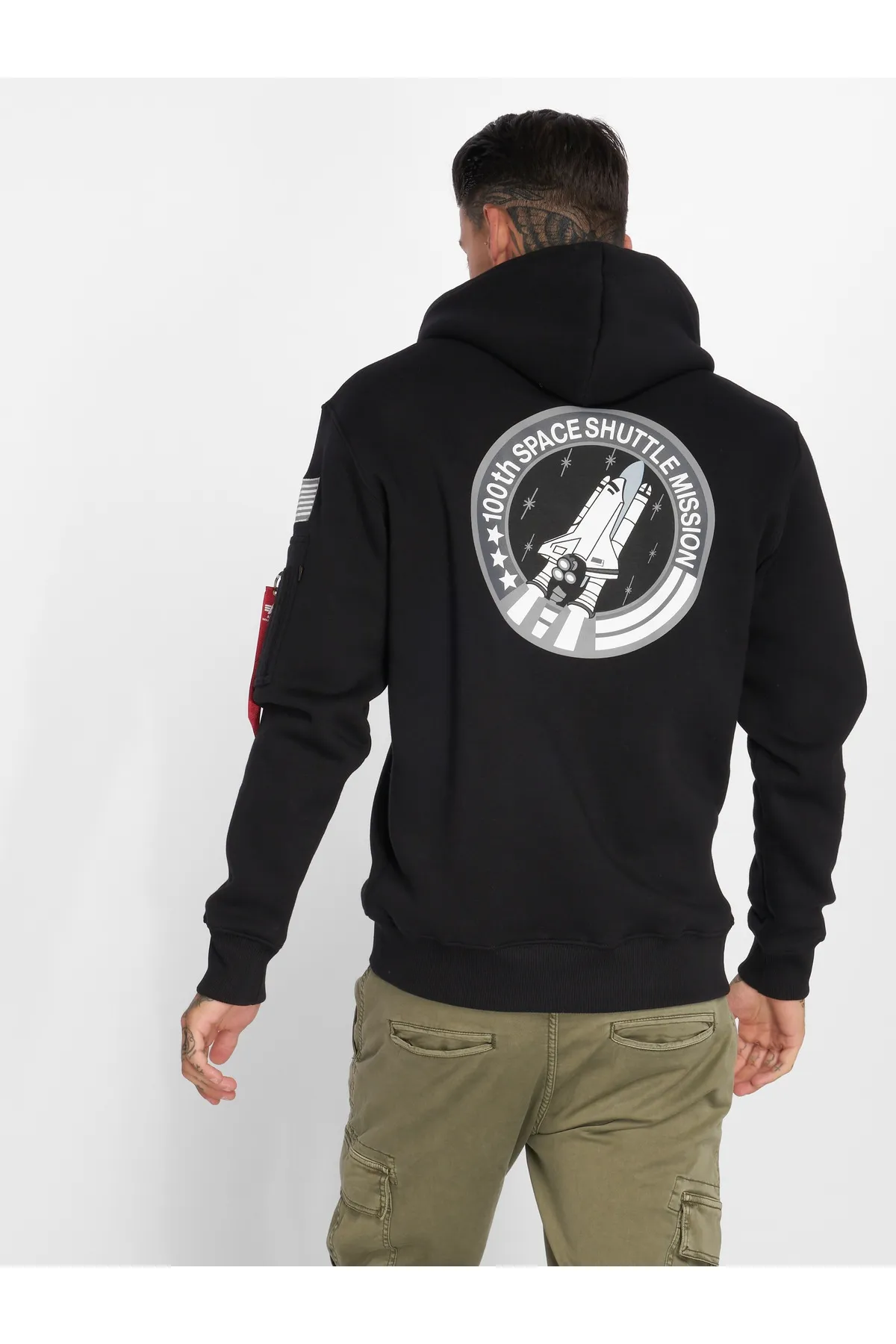 Alpha Industries  Sweatshirt - Schwarz - Regular Fit