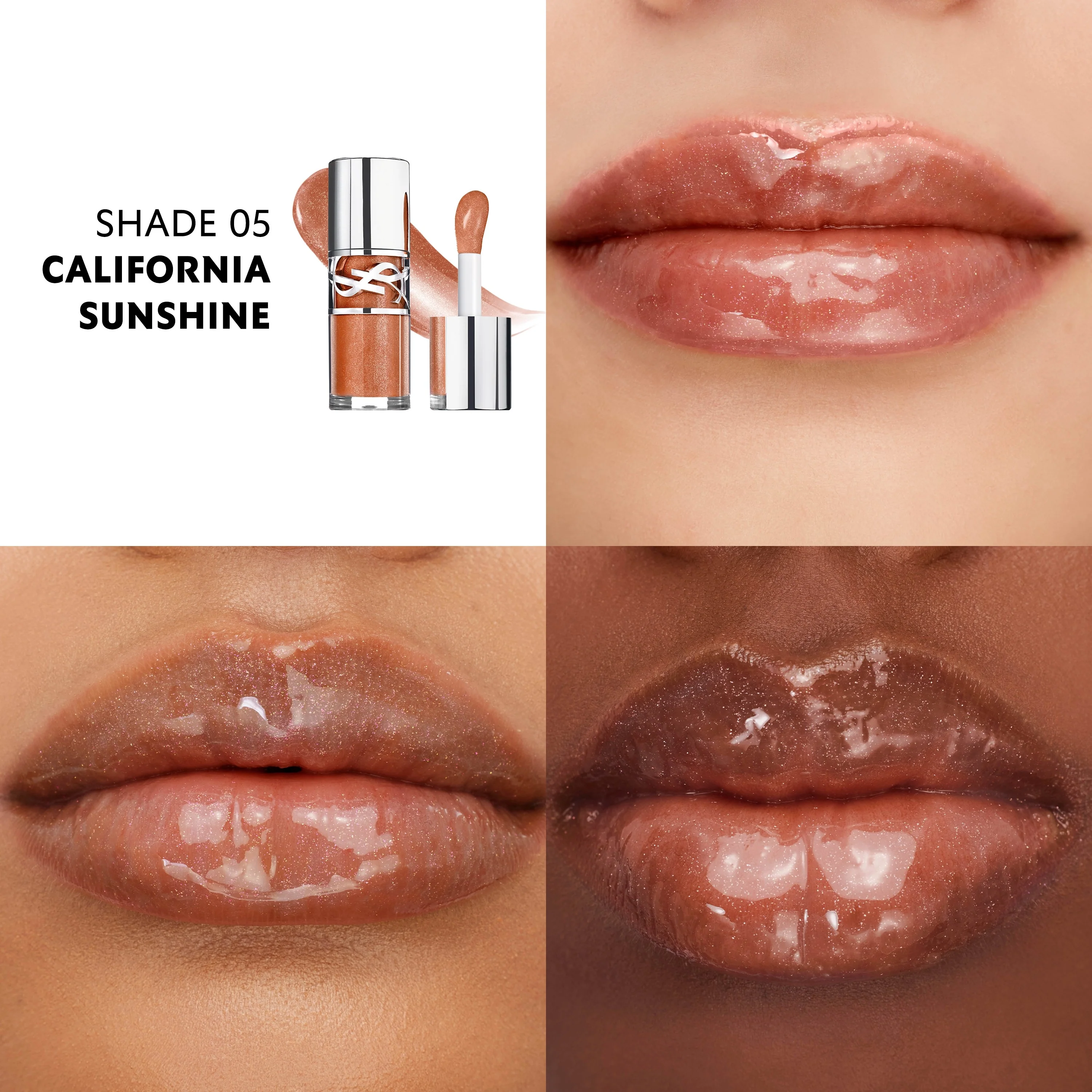 Huulet YSL Loveshine Plumping Lip Oil Gloss - Plumping Lip Gloss - Kiilto