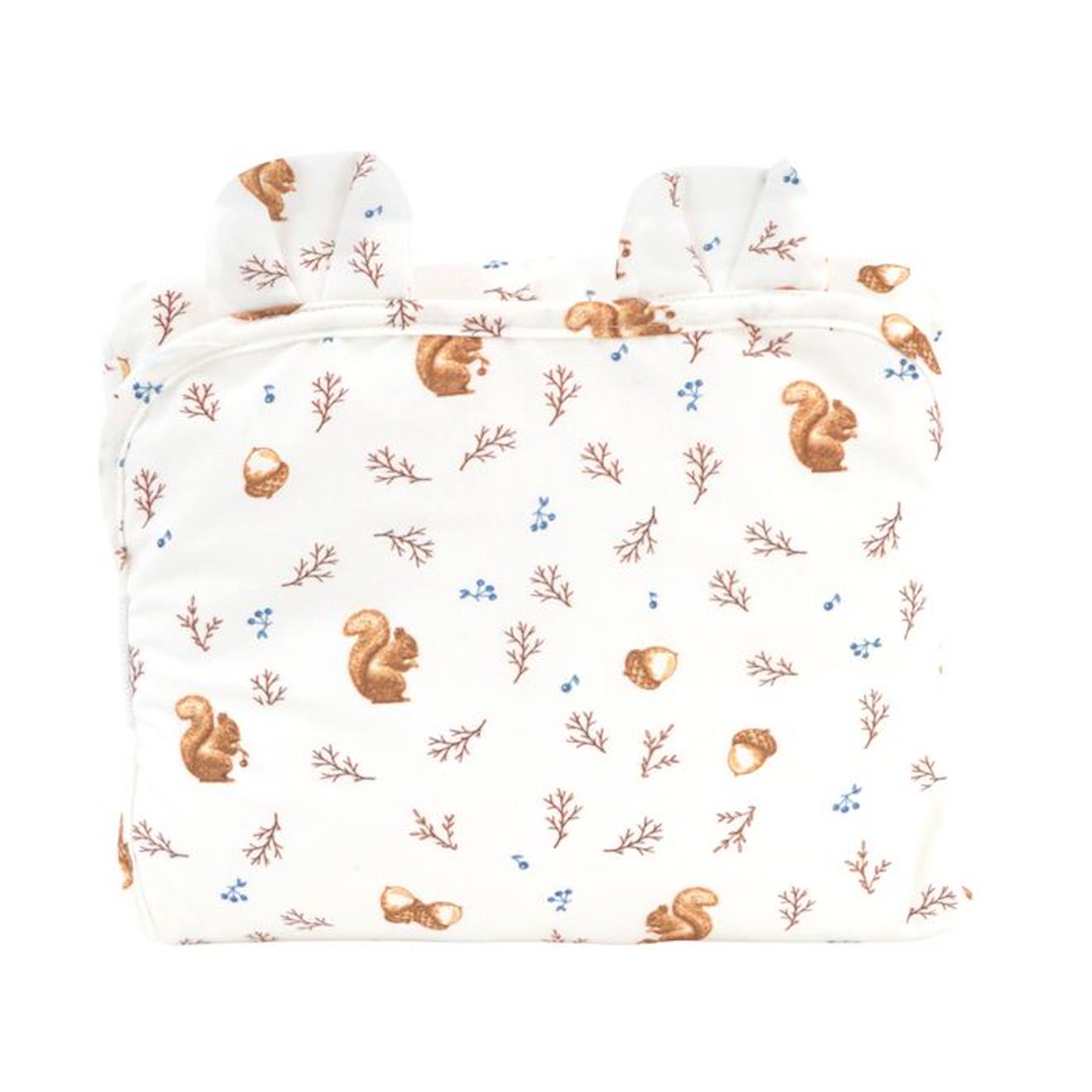 Tapis à langer en coton bio* Noisette marron