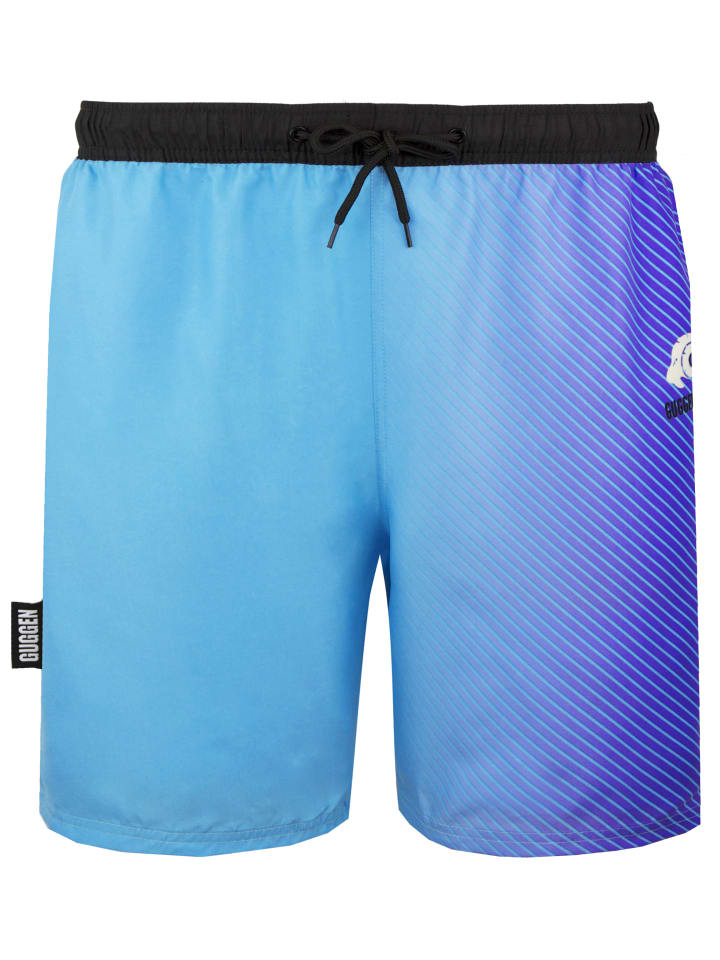 GUGGEN MOUNTAIN Badehose Bunt in Blau günstig kaufen