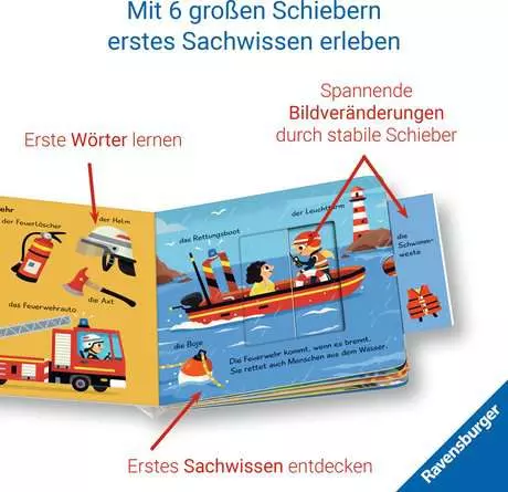 Meine ersten Wörter: Fahrzeuge im Einsatz