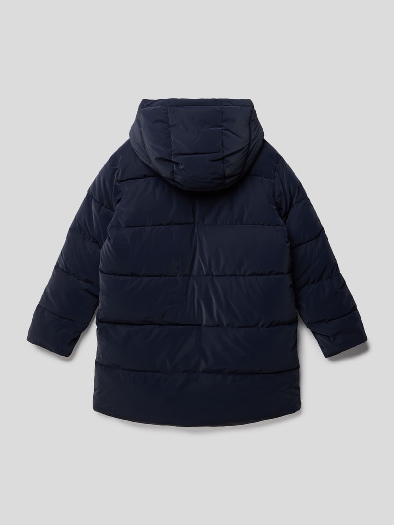 Anorak im Stepp-Design Modell 'Angels' in marineblau