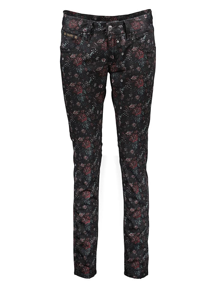 Herrlicher Hose in Schwarz/ Rot günstig kaufen