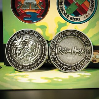 Rick & Morty Sammelmünze Limited Edition