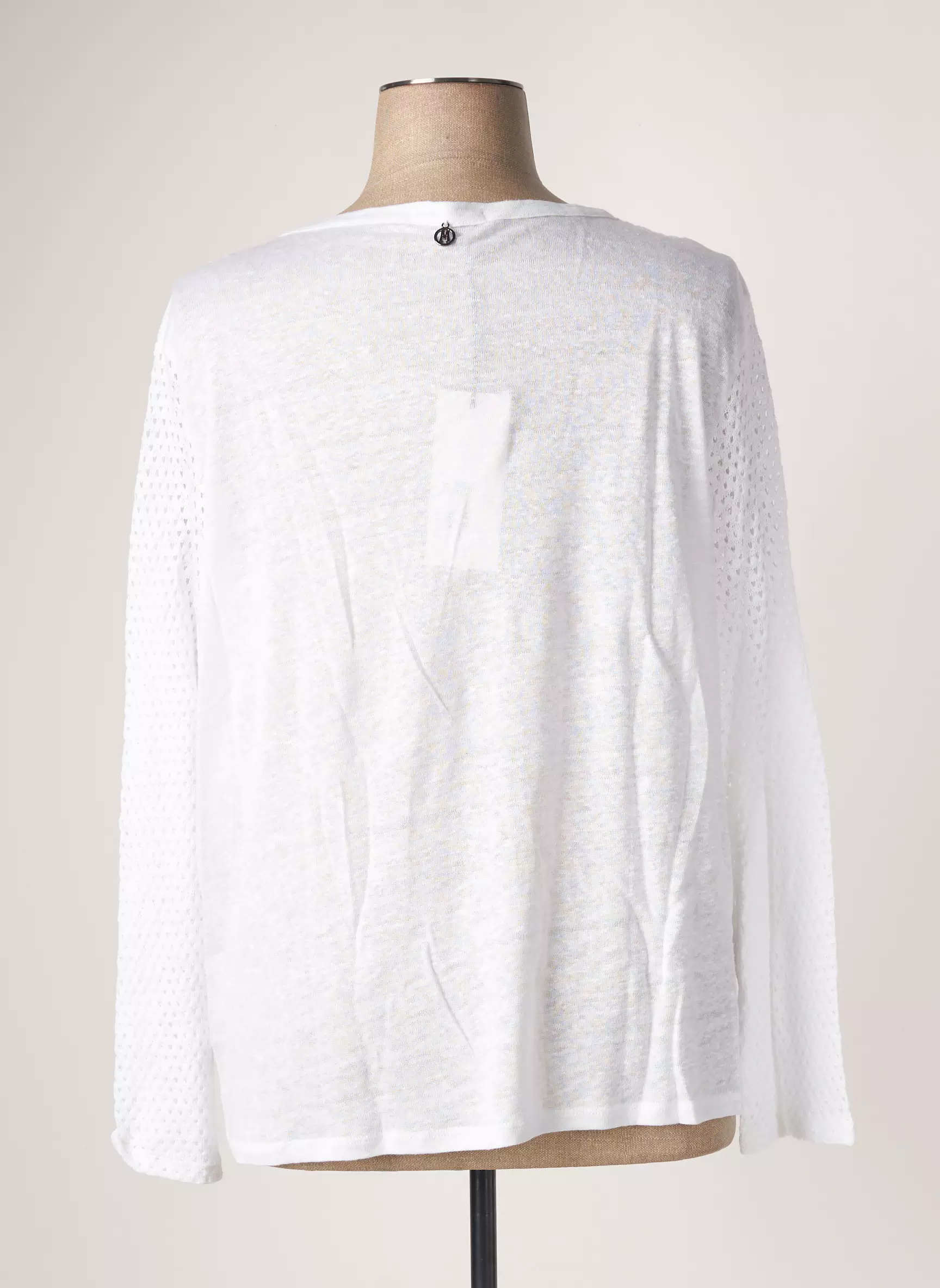 Maloka Cardigans Femme couleur blanc