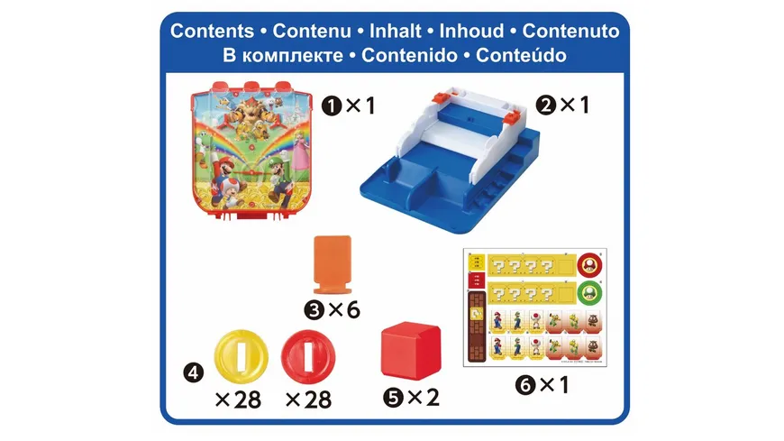 Super Mario™ Lucky Coin Game mehrfarbig