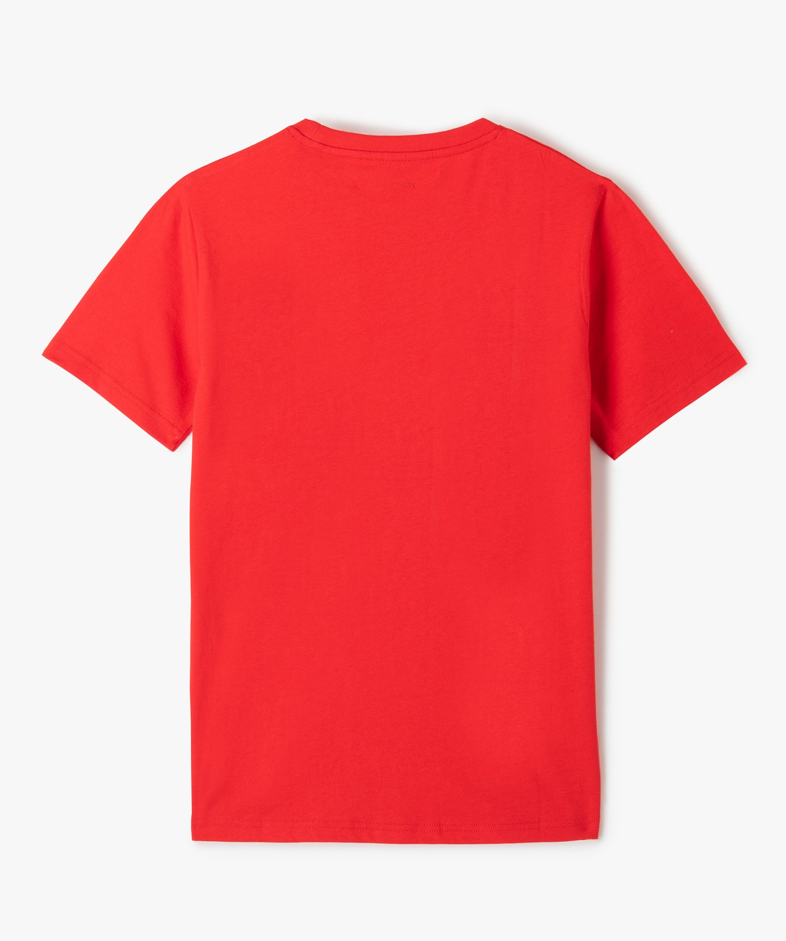 Tee-shirt Garçon à manches courtes spécial Nol rouge | GEMO