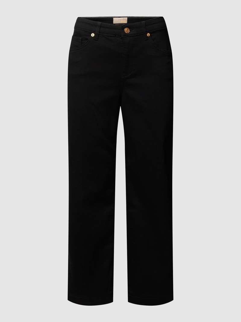 Culotte mit Label-Patch Modell 'Rich' in schwarz