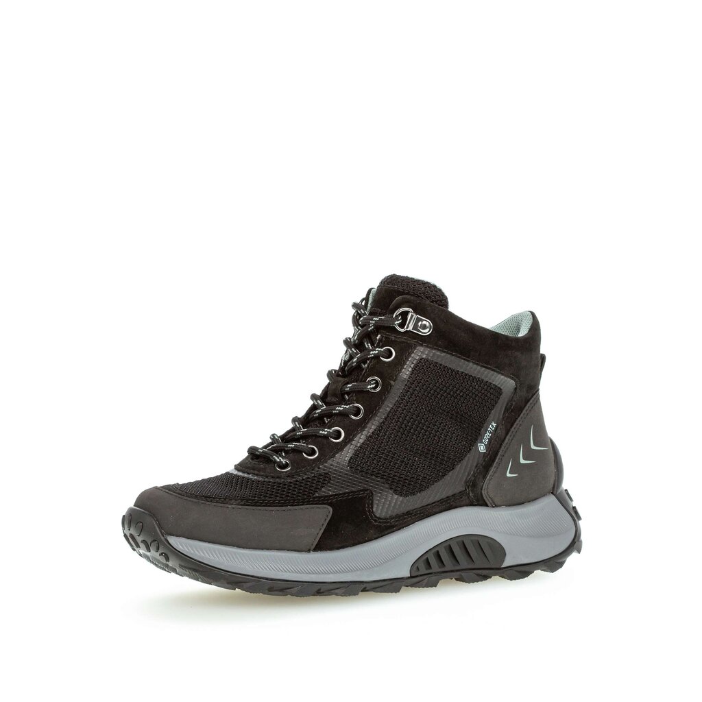 rollingsoft Schnürstiefelette schwarz
