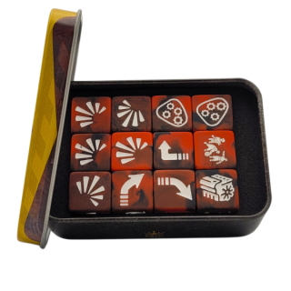 Necromunda - Vehicle Dice Set - Bloody Wreck (12)