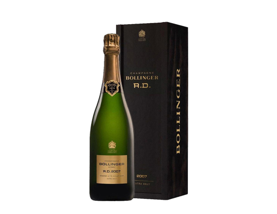 Champagne Bollinger R.d. 2007 Sous étui