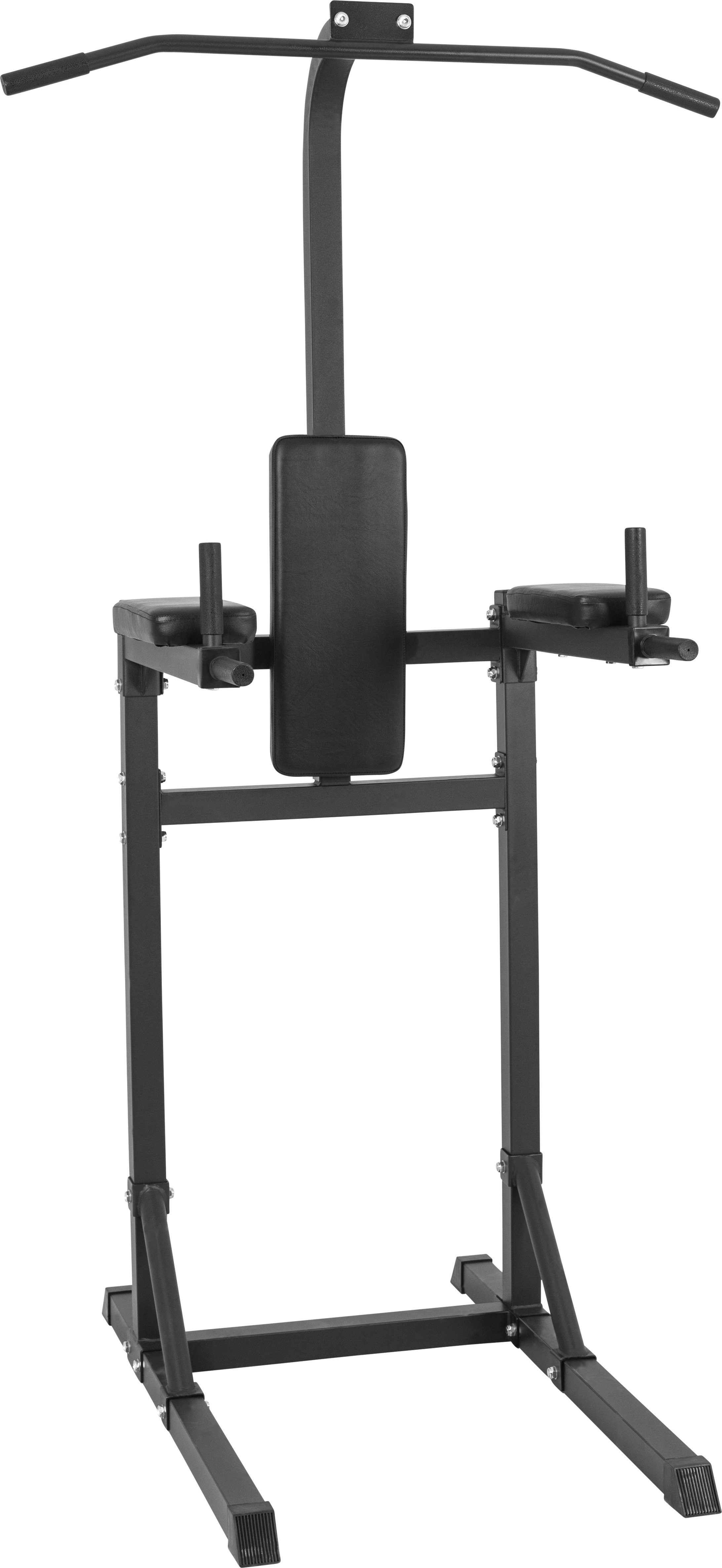 GORILLA SPORTS Kraftstation Klimmzugstation, Dip-Station, Power Tower, Pull Up, Trainingsstation