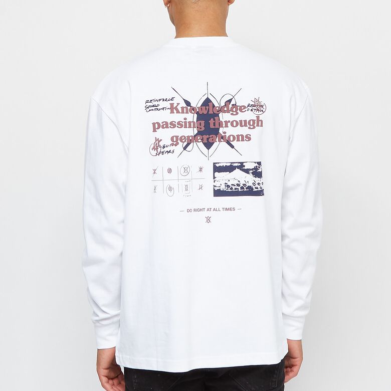 Daily Paper Numair LS T-Shirt white
