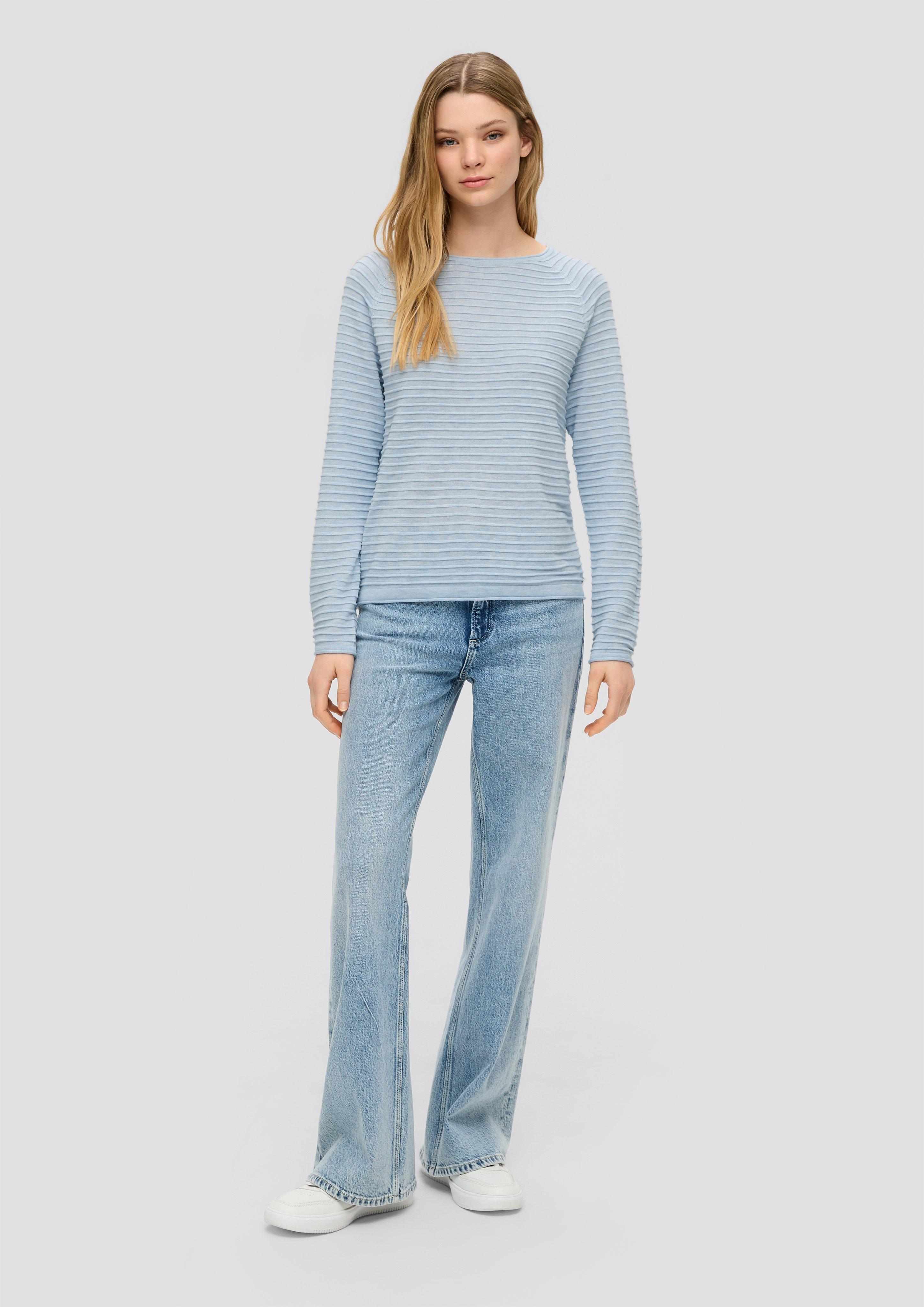 Strickpullover mit Streifen-Optik  2154039-61W0