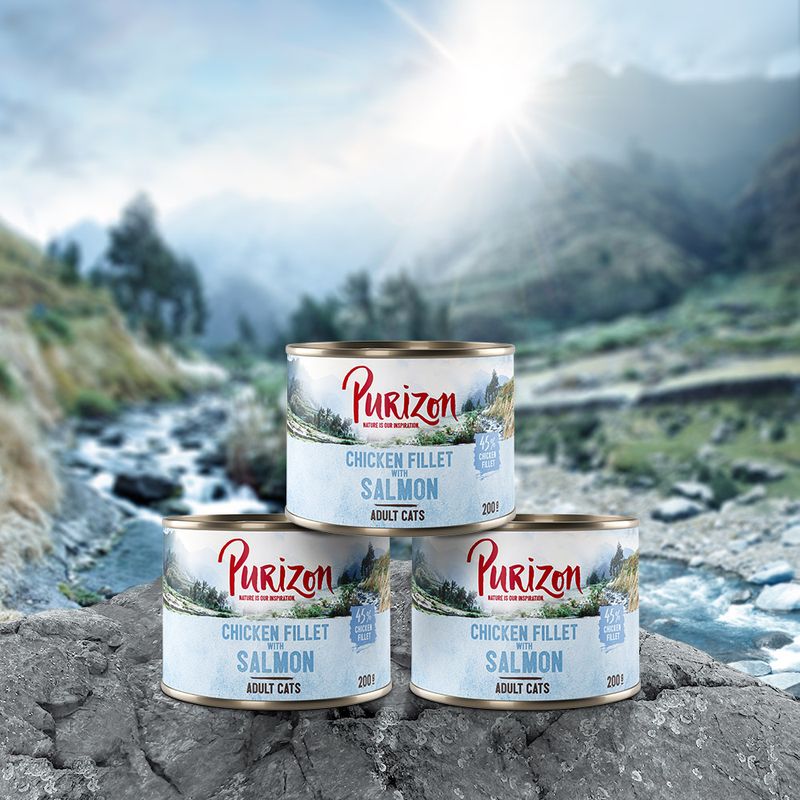 Purizon Adult Nassfutter 6 x 200 g zu TOP-Preisen