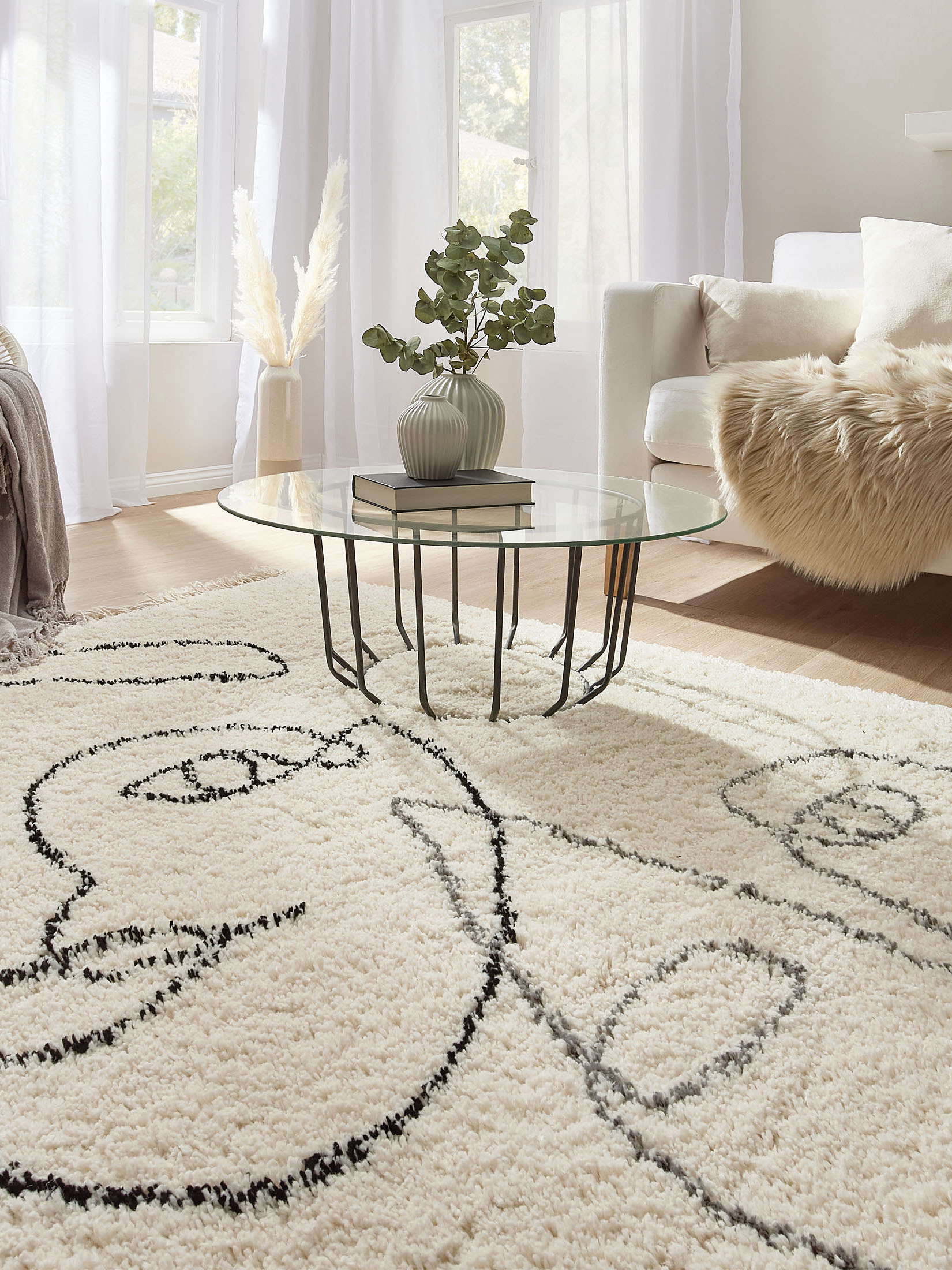 Innuendo Designer-Teppich, Ivory