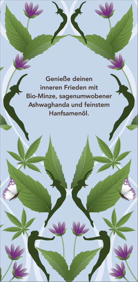 Kräutertee \Peace\ mit Grüner Minze, Ashwagandha, Hanföl (20 Beutel), 30 g