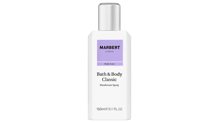 MARBERT Bath&Body, Nat. Deodorant Spray 150 ml