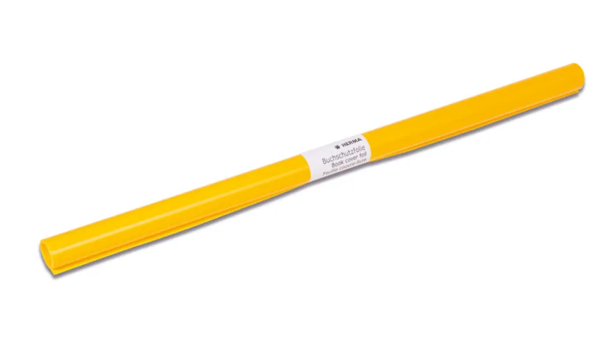 HERMA Buchschutzfolie gelb 2m x 40cm 2 m
