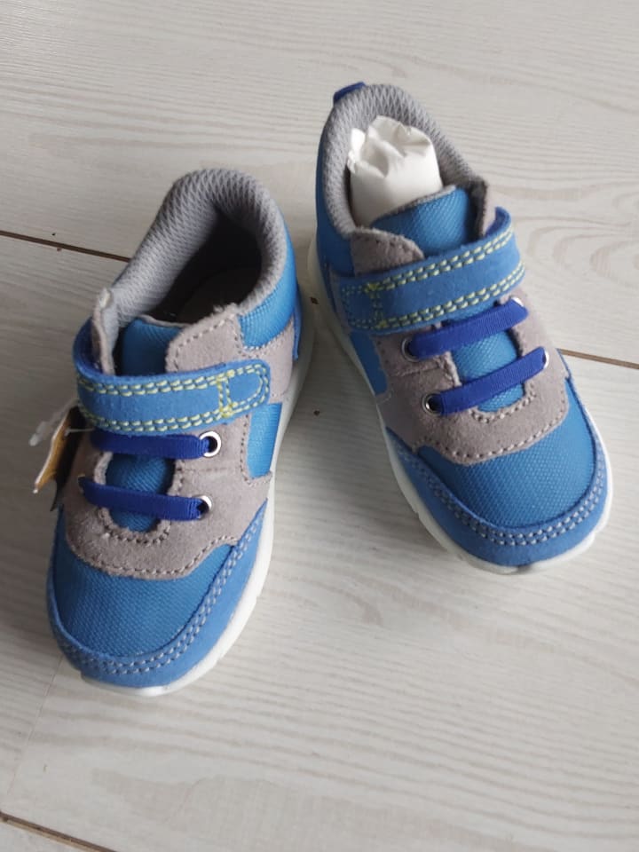 Richter Shoes Sneakers in hellblau und grau - NEU günstig kaufen 21