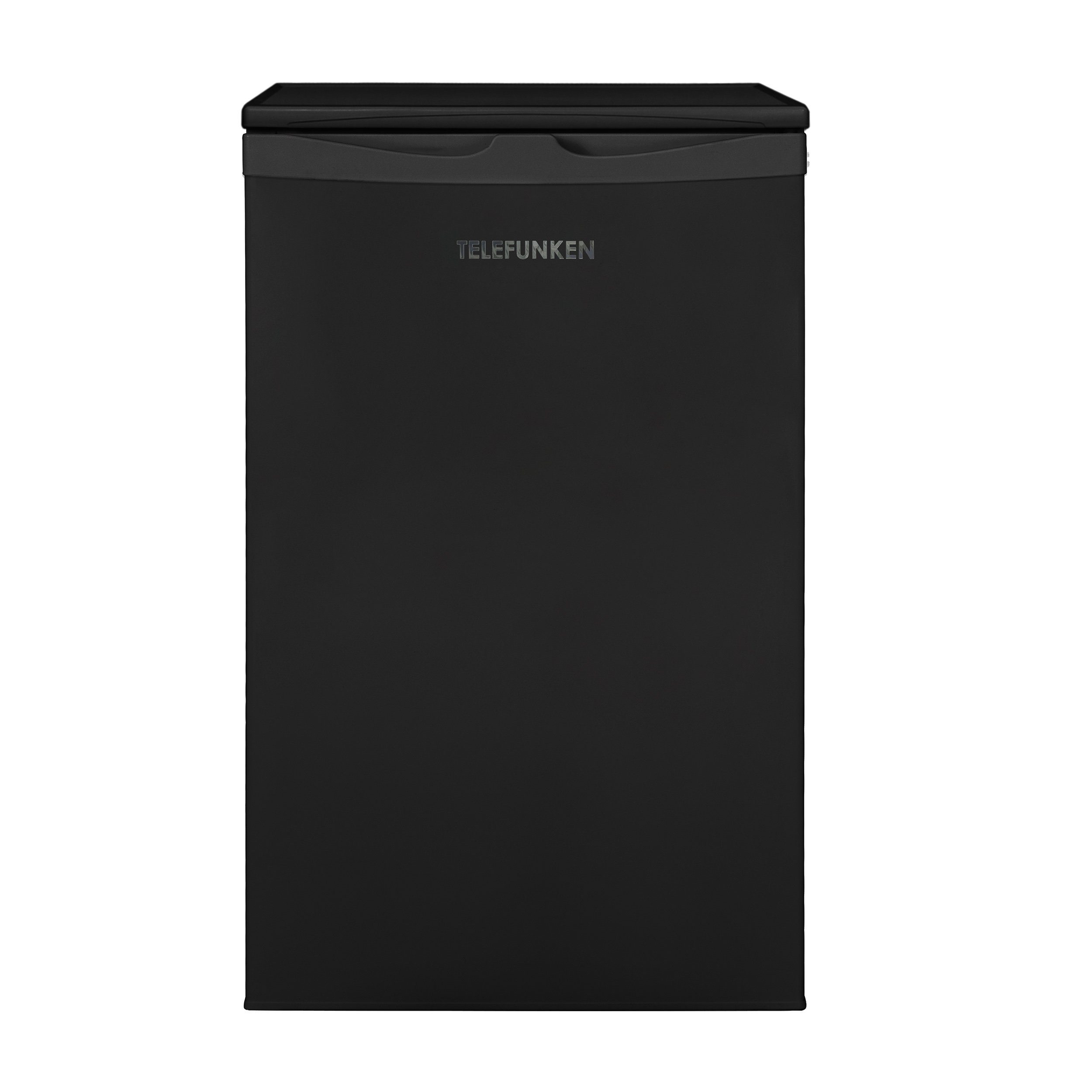 Telefunken Kühlschrank CF-32-151-B, 83.8 cm hoch, 48 cm breit, Tischkühlschrank mit Gefrierfach, 81 L Gesamt-Nutzinhalt