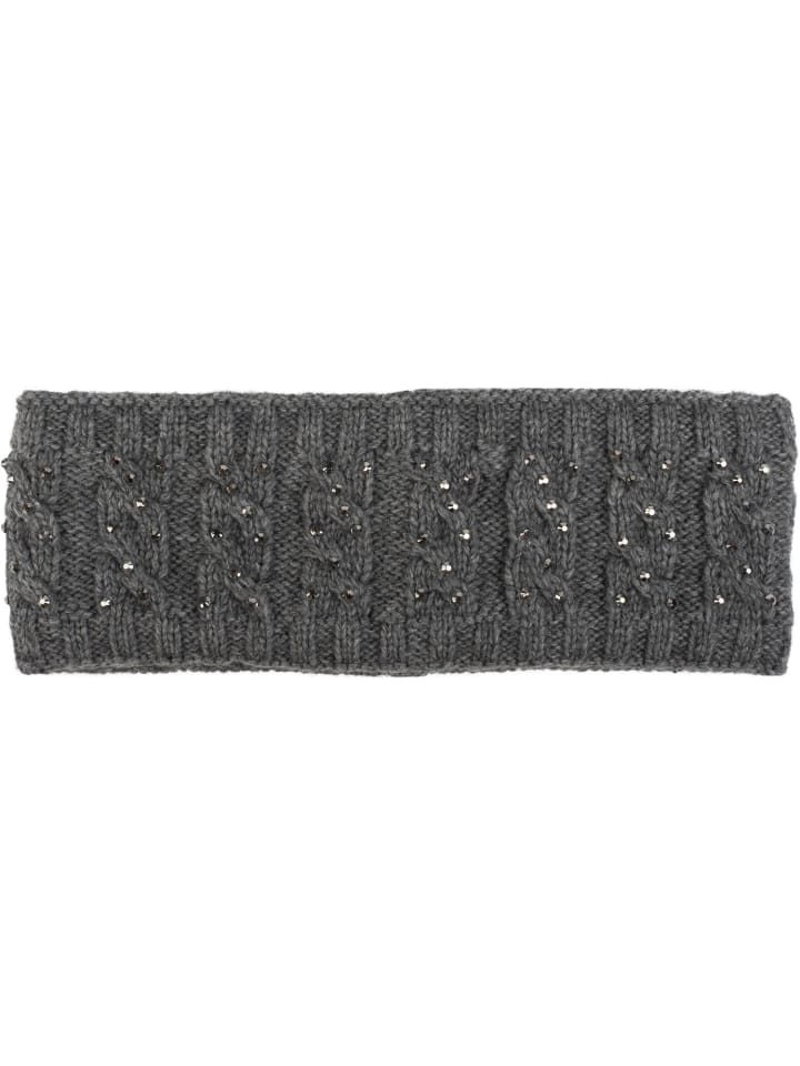 styleBREAKER Strick Stirnband in Grau günstig kaufen onesize