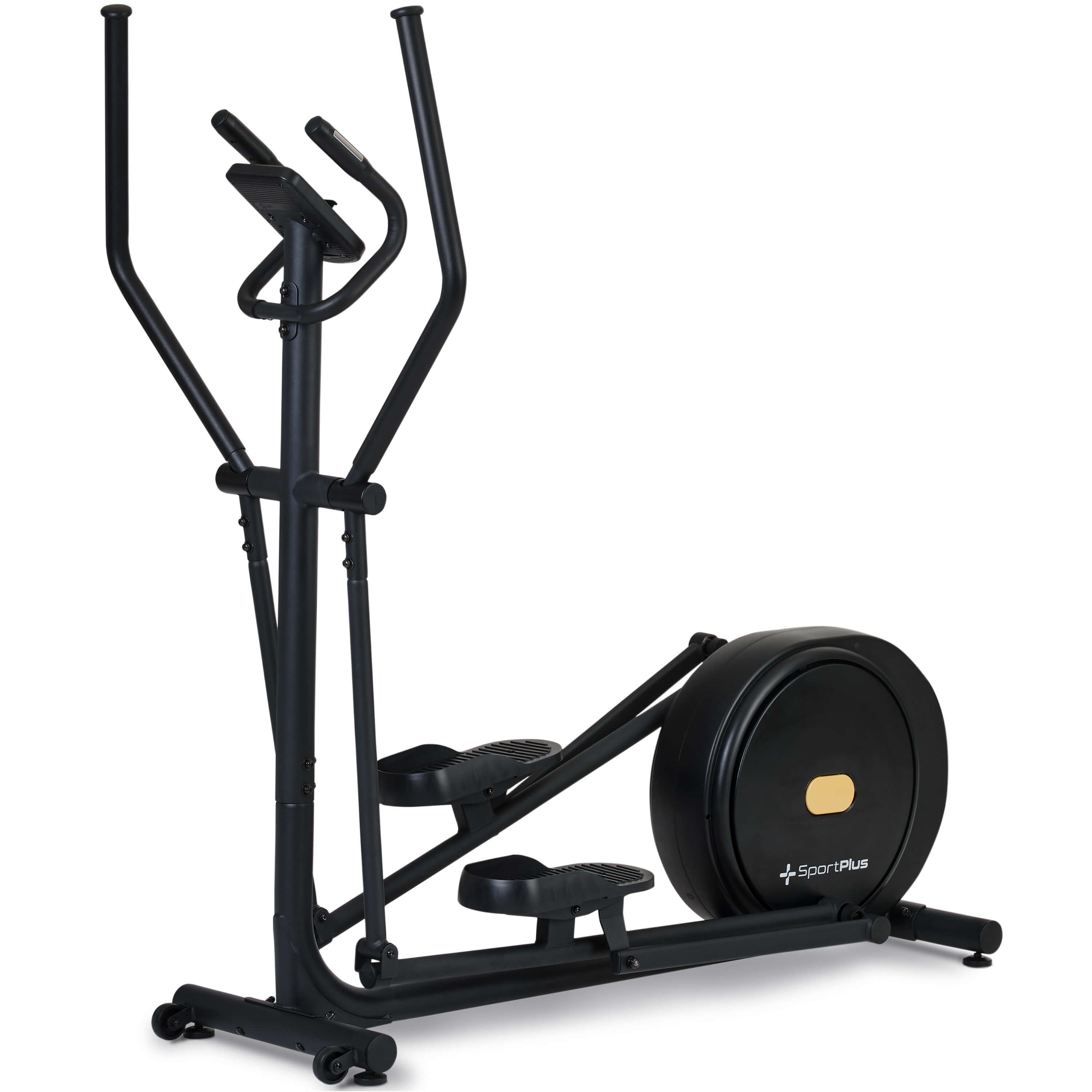 SportPlus Crosstrainer SP-ET-9910-B-iE, Design Crosstrainer, Magnetbremse, integrierte Herzfrequenz-Messung