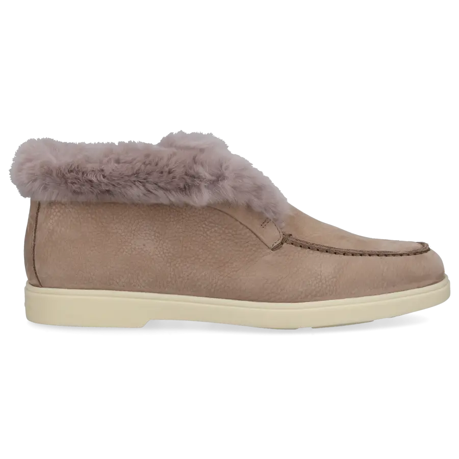 Santoni - Stiefeletten DESERT BOOT Nubukleder - grau