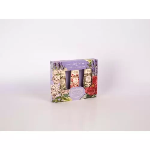 COFFRET 3 CRÈMES MAINS  Verveine, Rose, Lavande