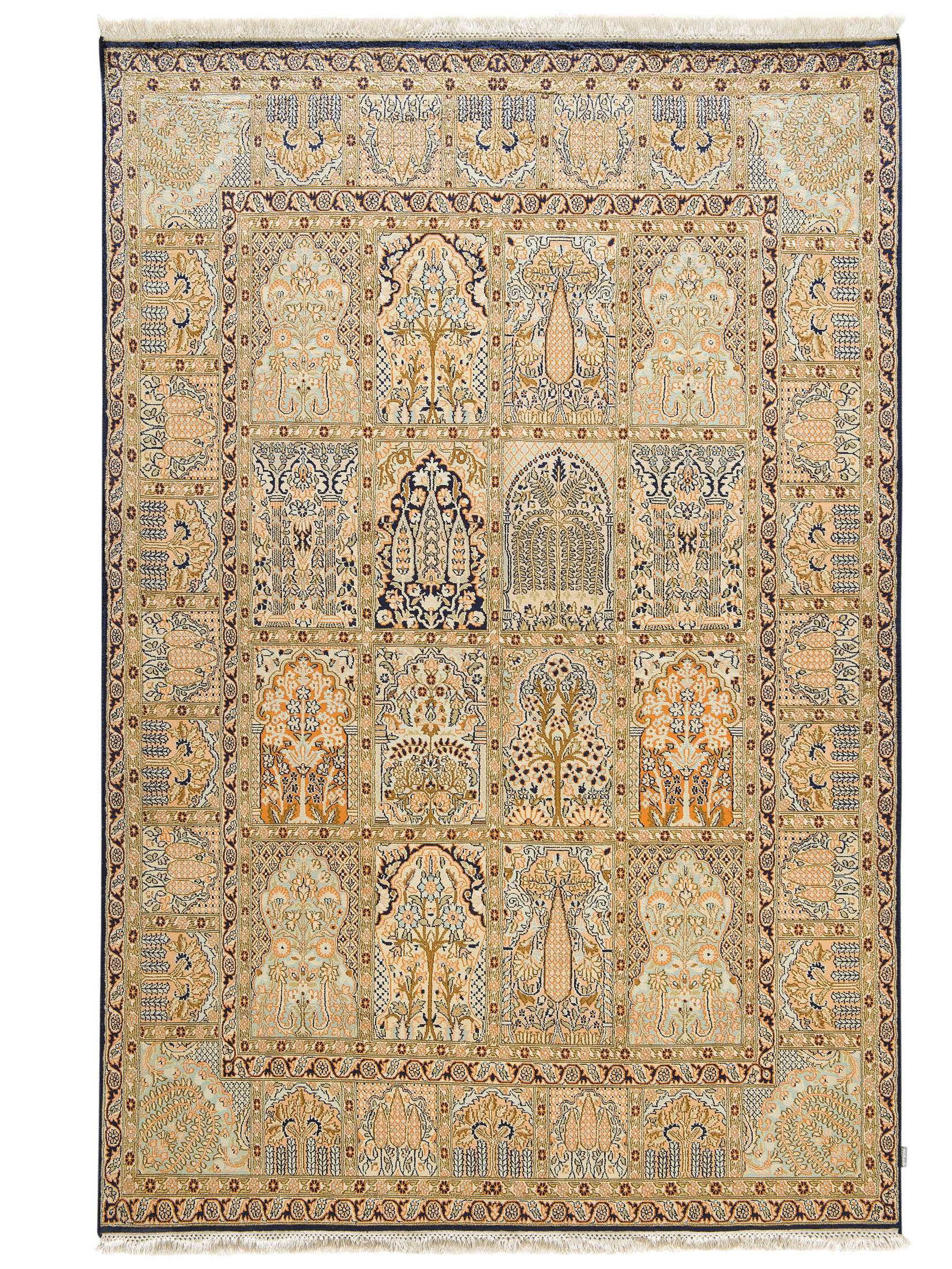 Kaschmir Seide 18/18 ca. 153 x 225 cm, Unikat / Einzelstück
