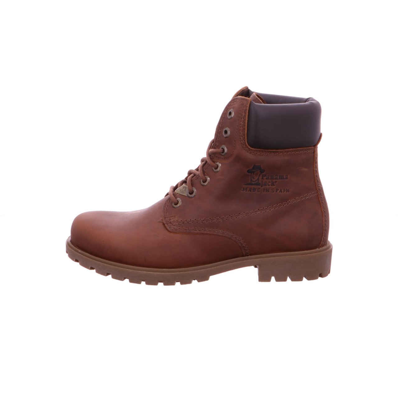 PANAMA JACK Schnür-Stiefeletten braun Napa Grass Cuero Bark
