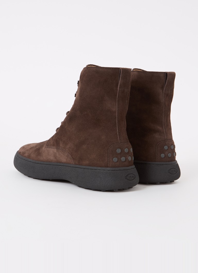 Tod's Gommino semišové šněrovací boty