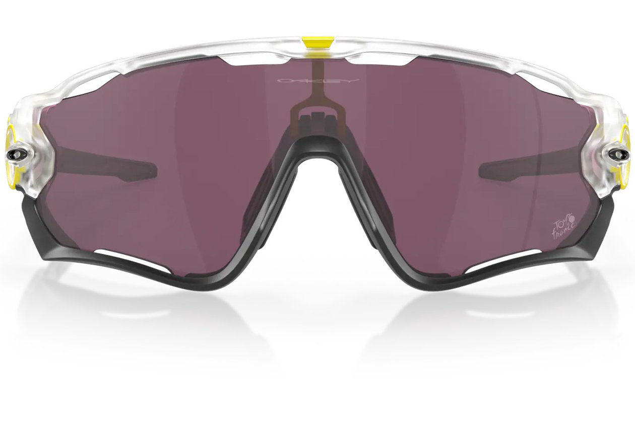 Oakley Jawbreaker Tour de France Matte Clear/Prizm Road Black