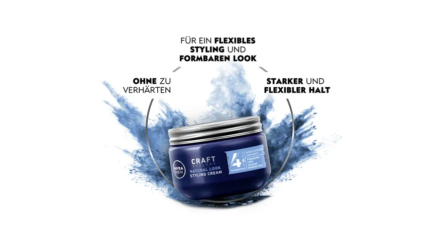 NIVEA MEN Craft Stylers Natural Look Styling Cream 150 ml