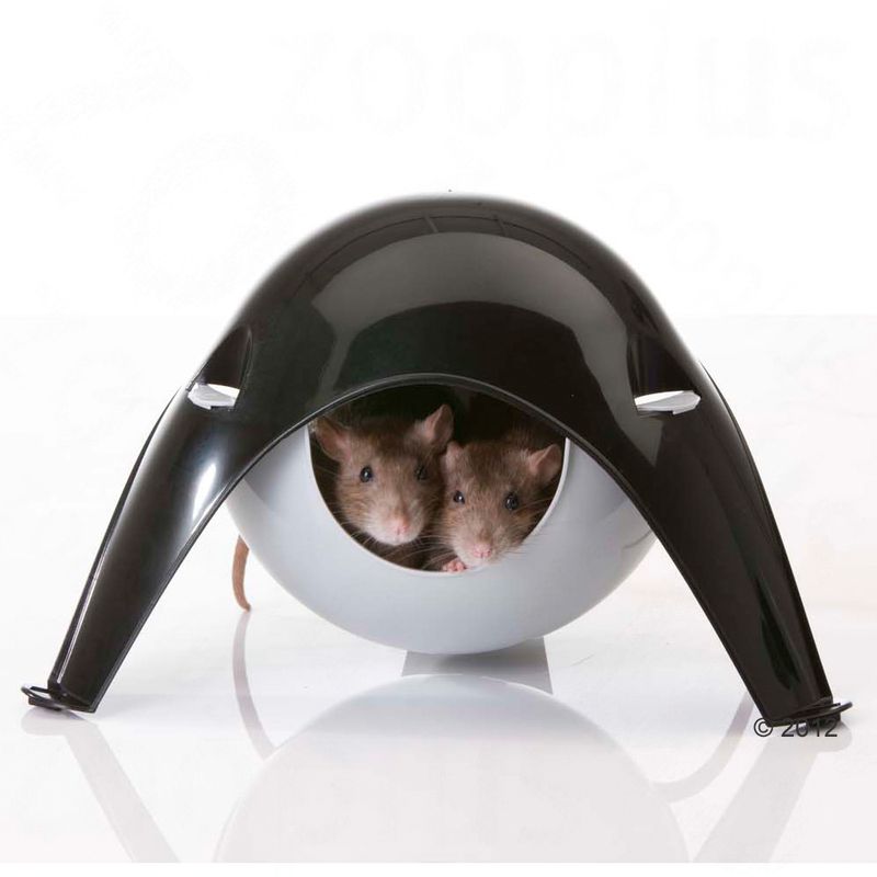 Savic Hängehaus Sputnik XL - Schwarz/Grau Edition zu TOP-Preisen % | bitiba