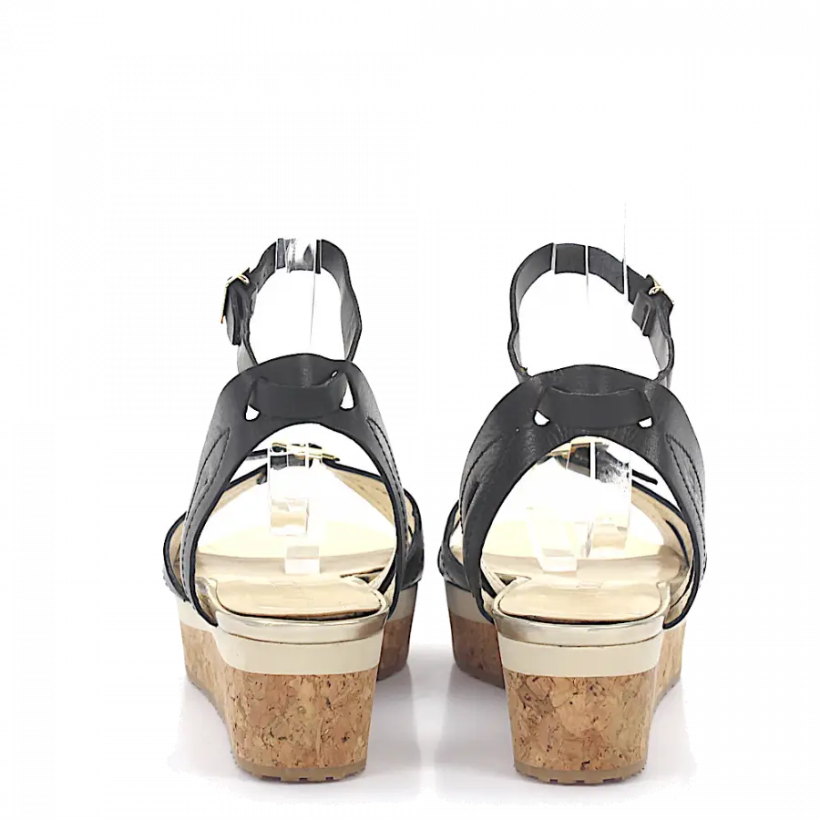 Jimmy Choo - Keilsandaletten - schwarz