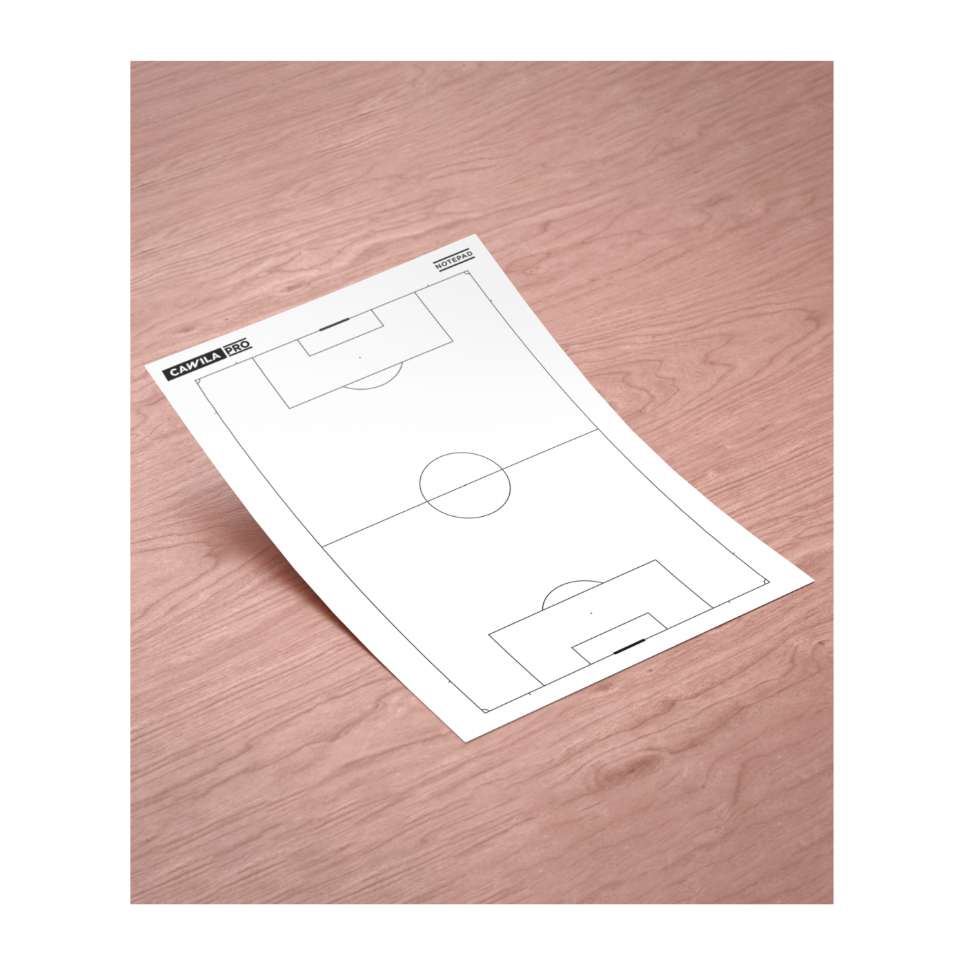 Cawila PRO 50 Blatt A4 Notepad Lehrblock Weiss