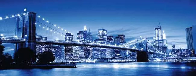 Puzzle 1000 Teile - Leuchtendes New York