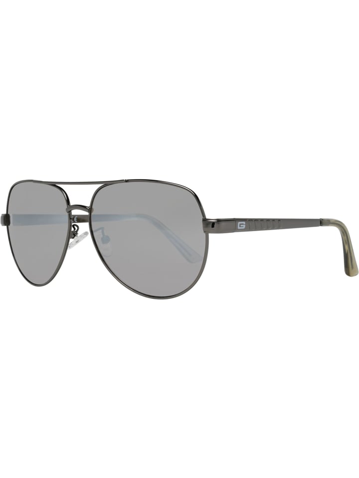 Guess Guess Sonnenbrille GF0215 08C 60 in grau günstig kaufen onesize