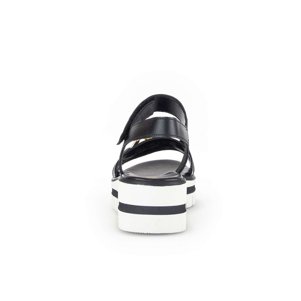 Gabor fashion Plateau Sandale schwarz
