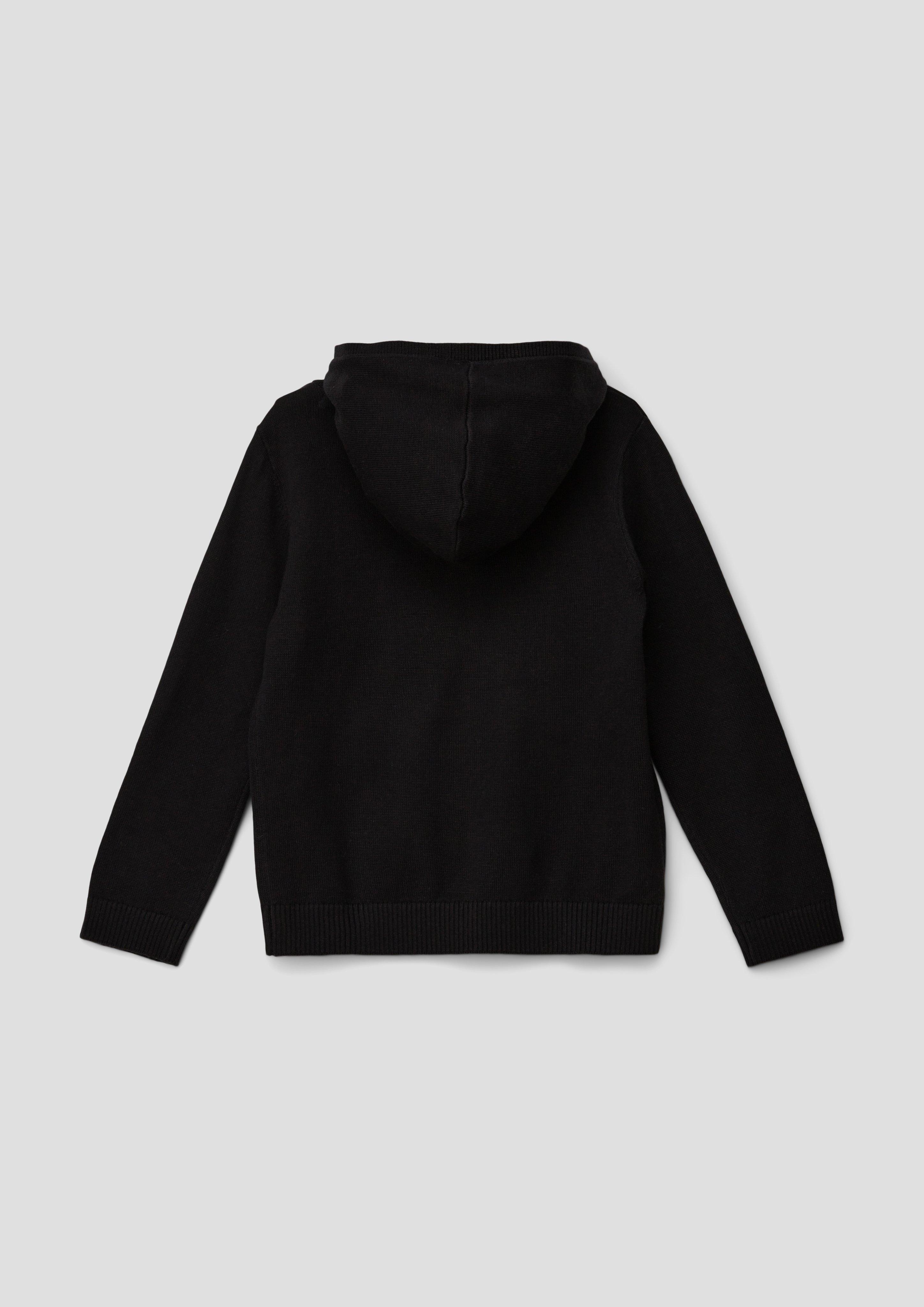 Kapuzenpullover aus Feinstrick  2137513-9999