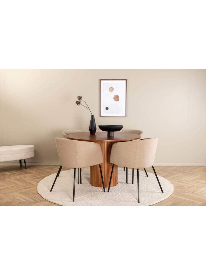 ebuy24 Essgruppe Bianca 21 Braun 110 x 110 cm günstig kaufen onesize