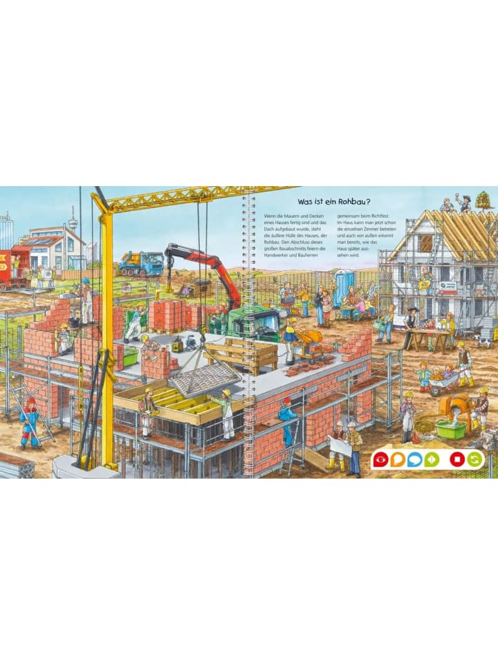 Ravensburger tiptoi® Wieso? Weshalb? Warum? Komm mit auf die Baustelle günstig kaufen onesize