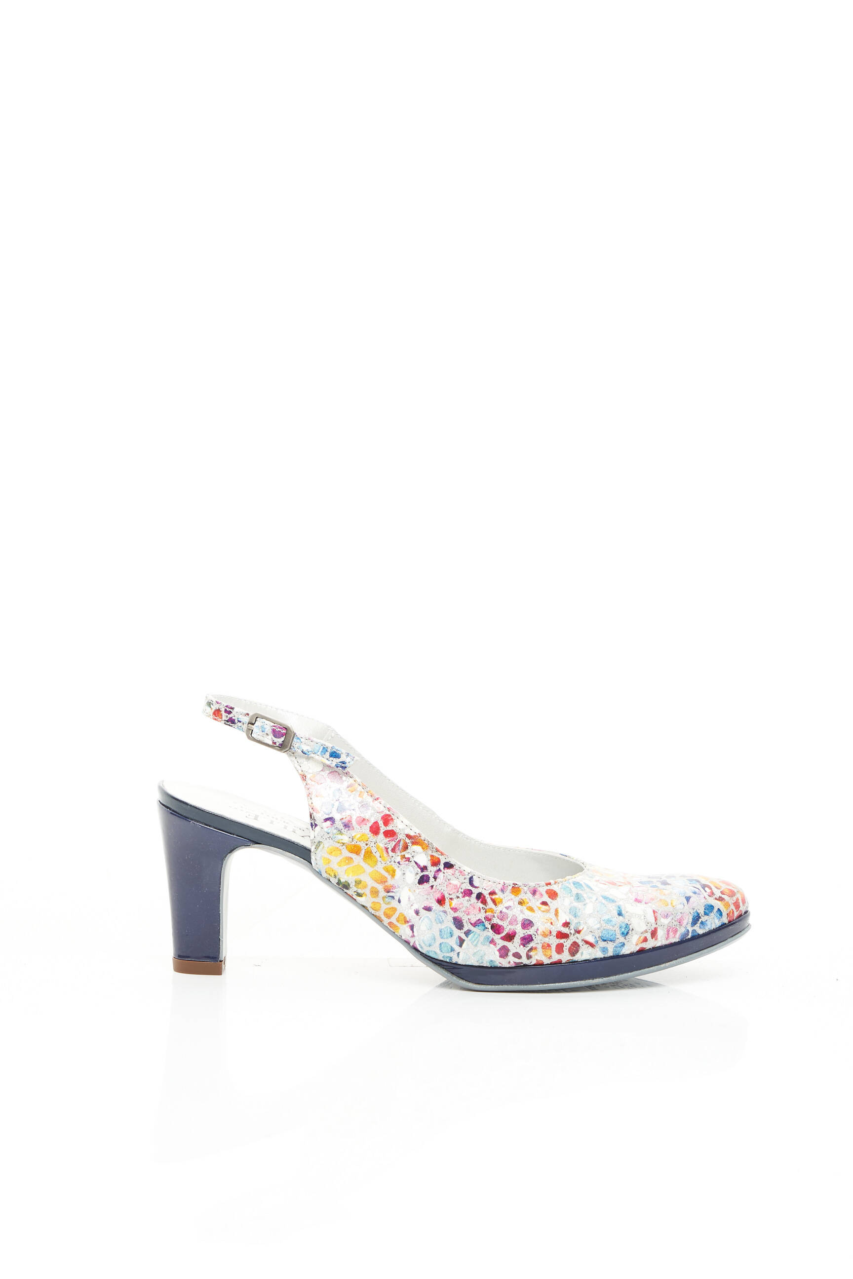 Un Tour En Ville Sandales Nu Pieds Femme couleur bleu