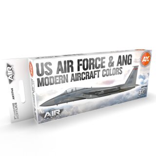 US Air Force & ANG Modern Aircraft Colors