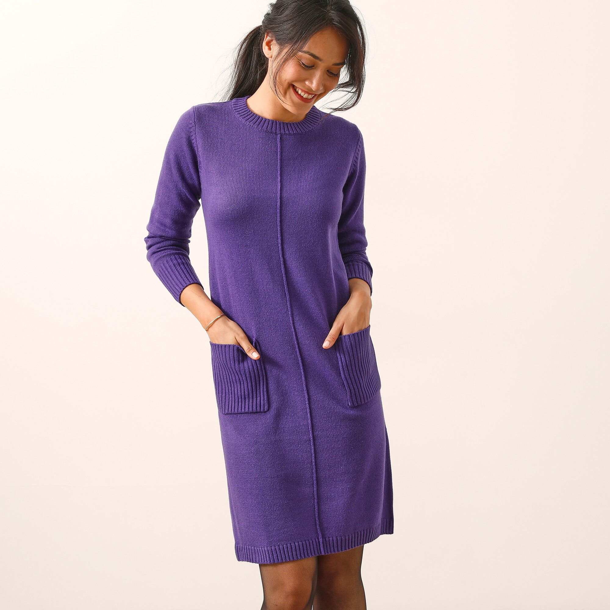Robe pull à poches