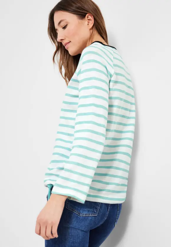 CECIL Strukturstreifen Shirt