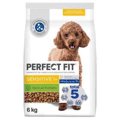 Perfect Fit Sensitive Adult Dog (<10kg) mit Truthahn