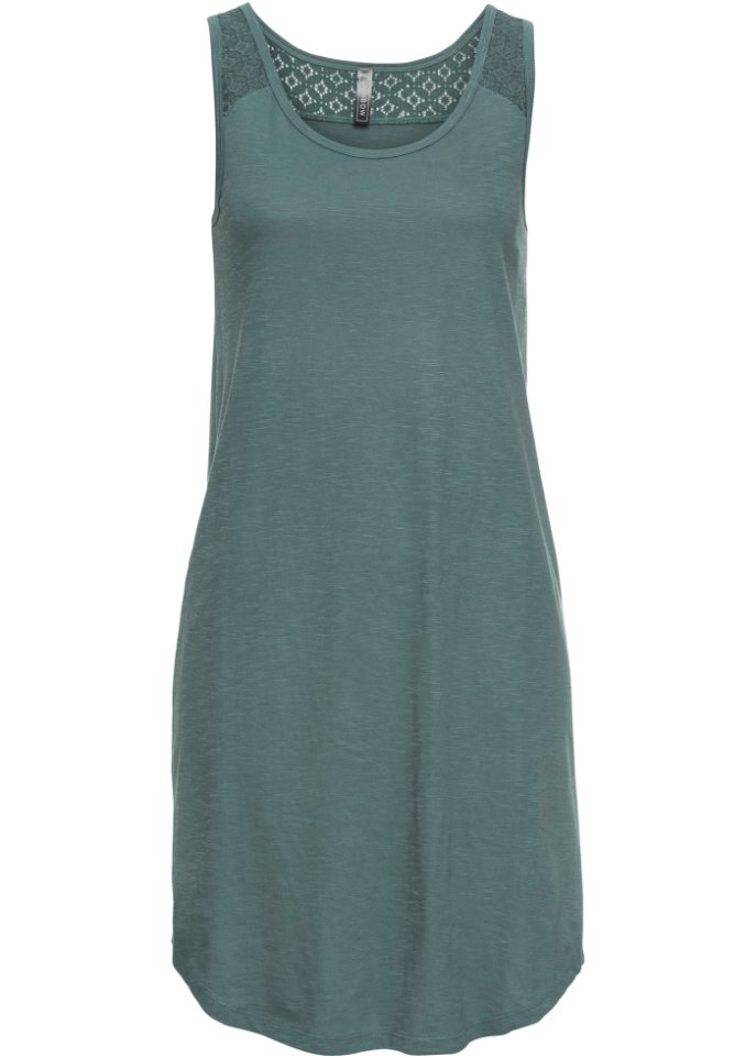 Shirtkleid mit Spitze