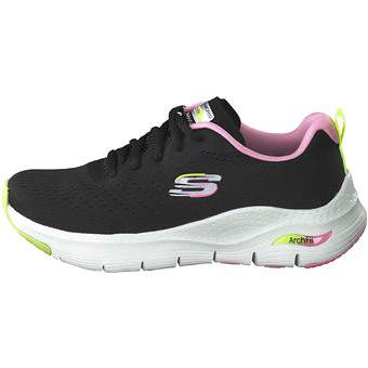 Skechers Arch Fit Infinity Cool Sneaker in schwarz